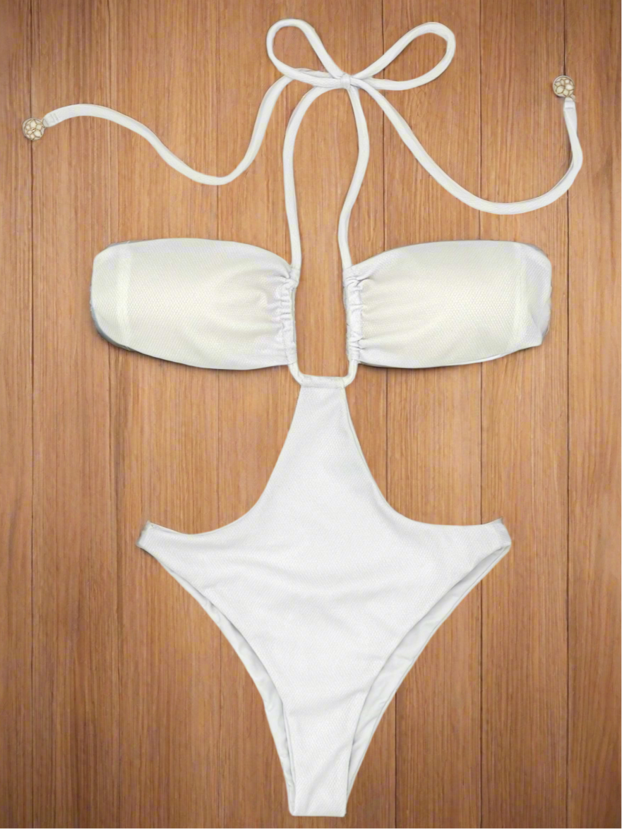 MICHES WHITE ONE PIECE