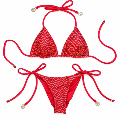 CORALILLO BIKINI SET - RASPBERRY RED